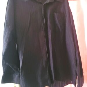 Michael Brandon Black Dress Shirt